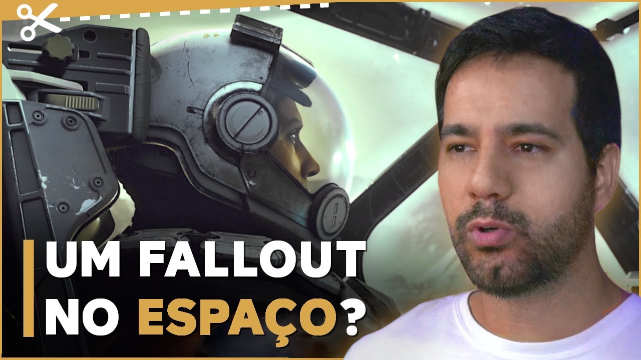 Starfield, react do novo vídeo da Bethesda. Vai ser um Fallout no espaço?