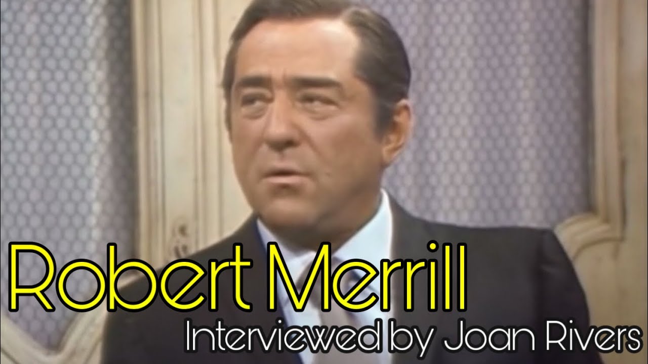 Robert Merrill on Joan Rivers show