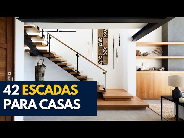 42 MODELOS DE ESCADAS INTERNAS PARA CASA - YouTube