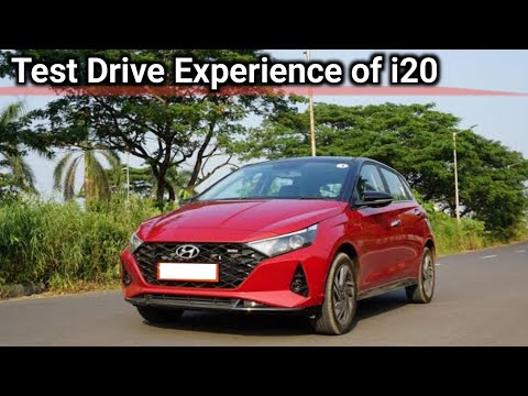 New i20 2023 Test Drive Experience