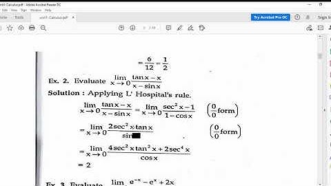 F.Y.B.Sc. Calculus Unit1 Limit and continuity video no. 1