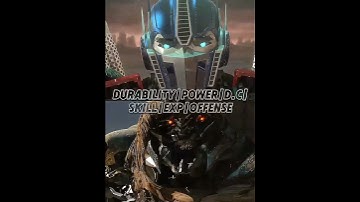 Optimus Prime(TFP) VS Megatron(DOTM) #transformers#transformersprime#bayverse#primeverse#dotm