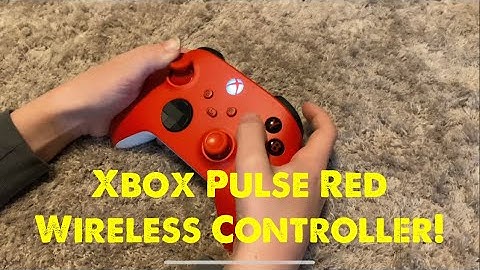 Xbox Wireless Controller Unboxing - Pulse Red!