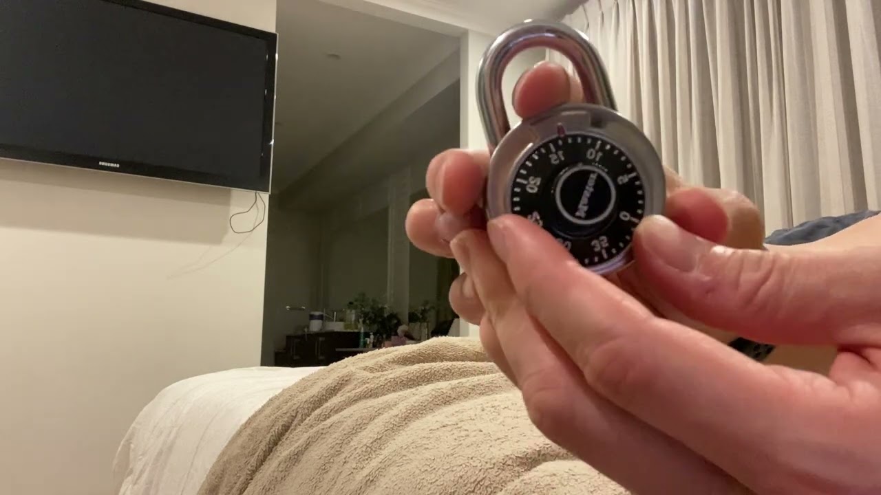 How to crack your Masterlock combination dial locker lock sold at Bunnings Australia