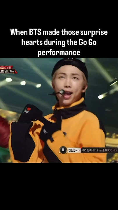 BTS surprising ARMY with those cute Go Go hearts will always be legendary #BTS  #BTSARMY  #Bangtan