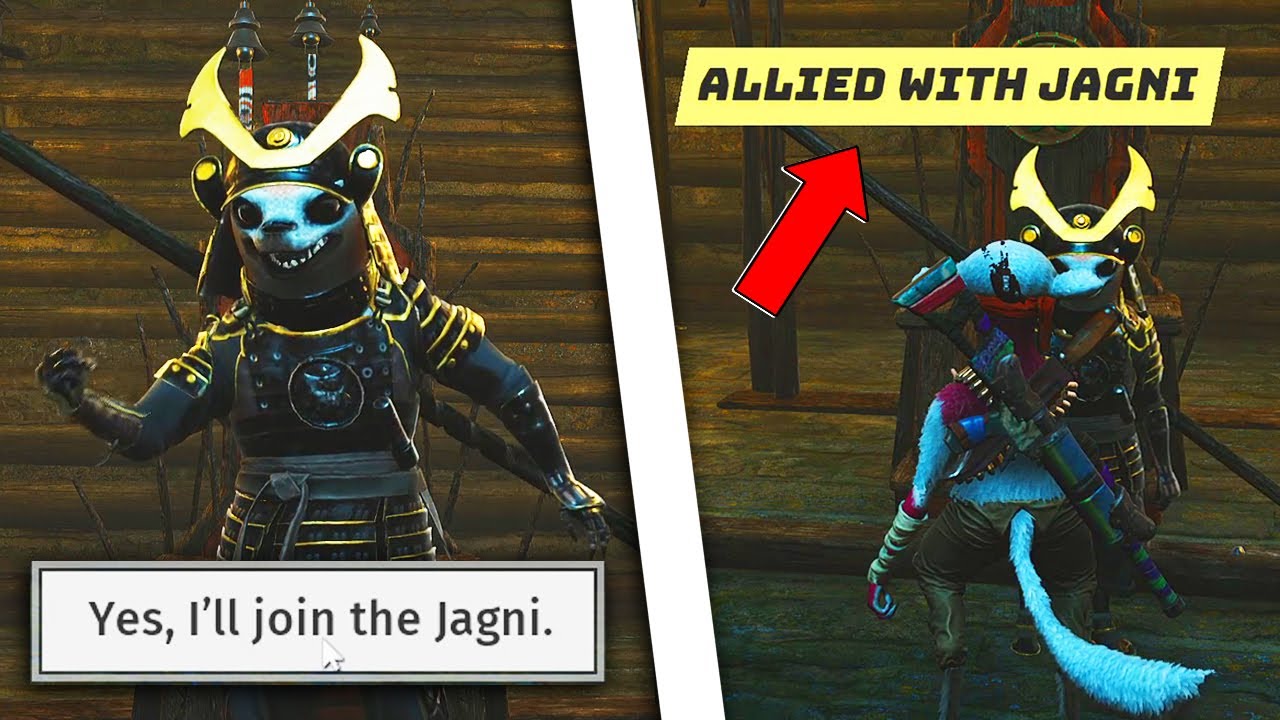 Joining Evil Jagni Tribe in Biomutant (An Alliance Quest)