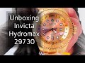 Invicta Hydromax 29730: Unboxing & Specs Check - Biggest Gold Face Ever!