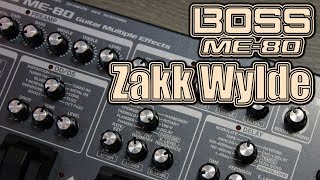 BOSS ME-80 - Zakk Wylde | Luigi Piovesan - YouTube