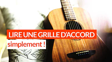 Comment lire une grille d'accords de guitare ?