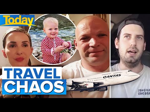 Qantas passengers speak out on travel chaos | Today Show Australia