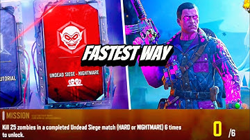 5 TIPS TO *BEAT* UNDEAD SIEGE NIGHTMARE EVERYTIME|UNLOCK AETHER CAMO…#codm #callofdutymobile