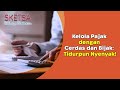 Kelola pajak dengan cerdas dan bijak tidurpun nyenyak  sketsa keluarga indonesia 