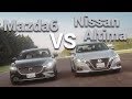 Nissan Altima VS Mazda6 - Duelo de Samuráis| Autocosmos