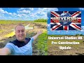 Universal studios uk theme park  pre construction update  local train stations 2024