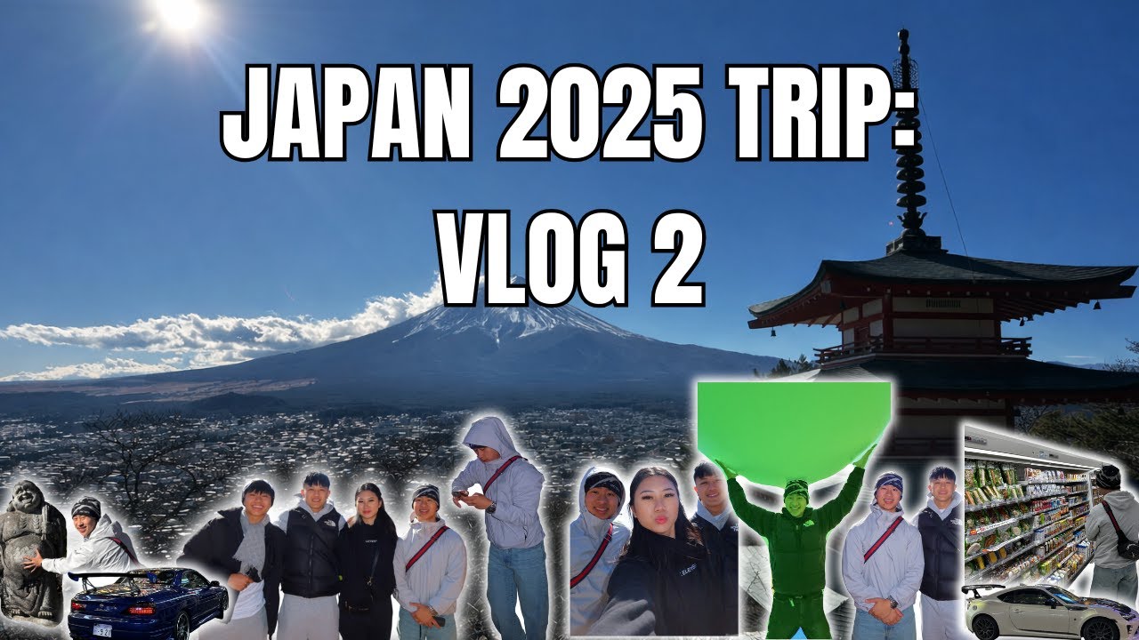 Поездка в Японию в 2025 году: где искусство встречается с природой - Видеоблог 2 | HezzaVlogs