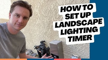 Setting Up an Outdoor Landscape Lighting Timer and Controller