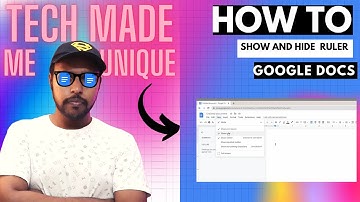 How to Show and Hide Google Docs Ruler | how to hide ruler in google docs | show ruler in docs
