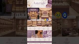 I Asked ChatGPT To Design My Dream Jewellery Store 💜✨ #asterials #chatgpt