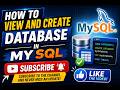 How to View and Create Databases in SQL | SQL Tutorial for Beginners