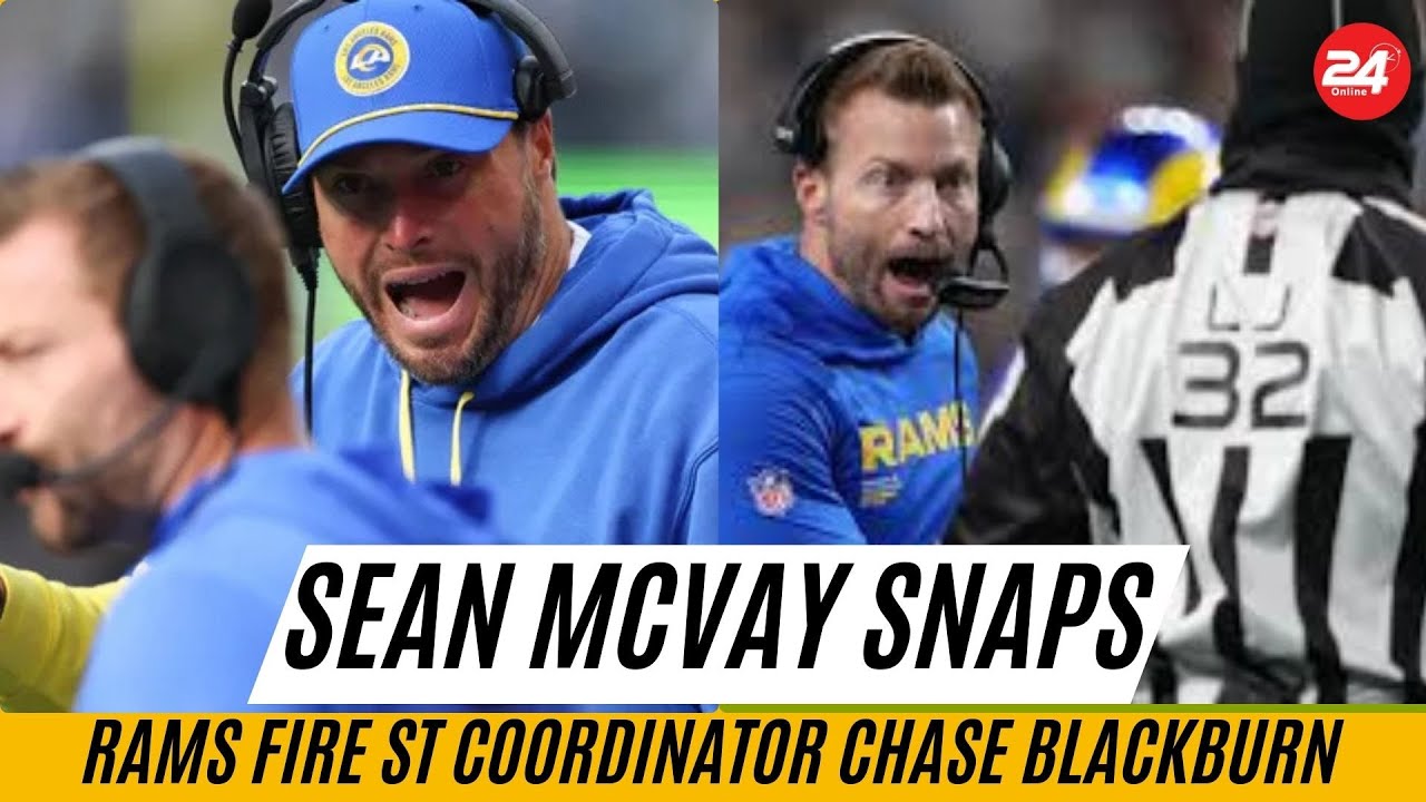 Шон Маквей SNASPS! Координатор по пожарной безопасности команды Rams Чейз Блэкберн