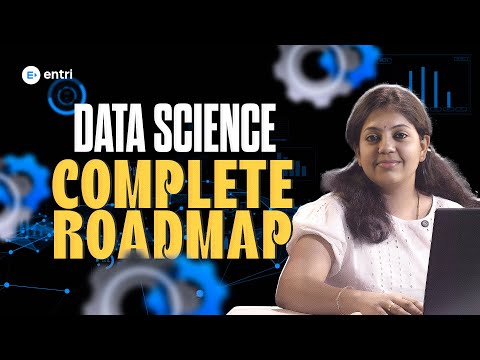 Capa de Data Science Roadmap 2025 – Step-by-Step Guide | Entri Coding