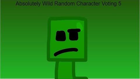 Absolutely Wild Random Character Voting 5