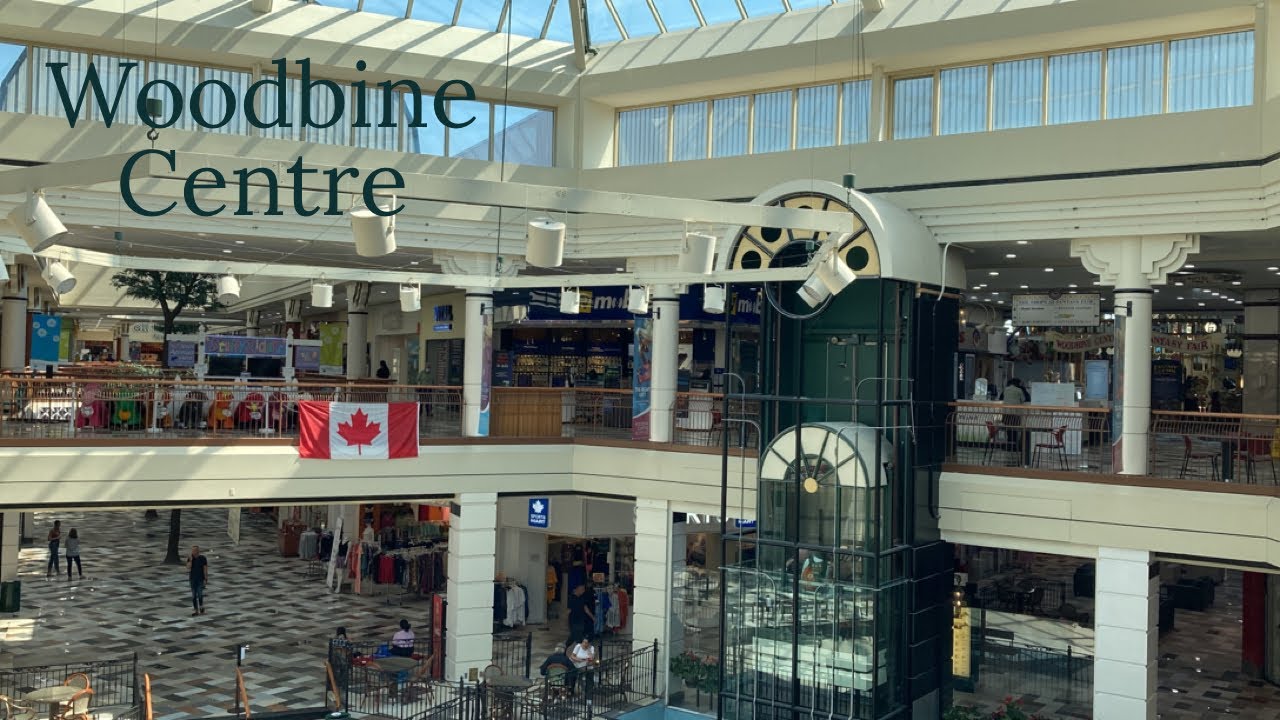 Walking Around Woodbine Shopping Centre and The Bay in Etobicoke