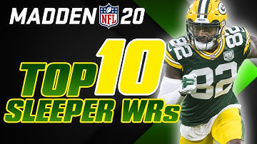 Madden 20 Franchise Tips: Top 10 Sleeper WRs