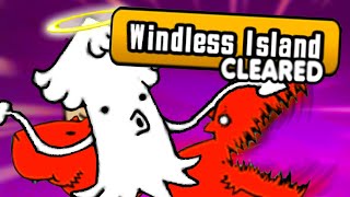 WINDLESS ISLAND only ONE UBER CHALLENGE | Battle Cats v10.3