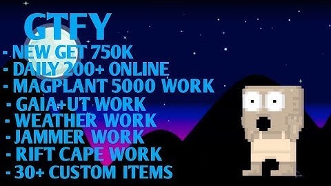 NEW GROWTOPIA PRIVATE SERVER GTFY! DAILY 200+ ONLINE! FREE MOD!?