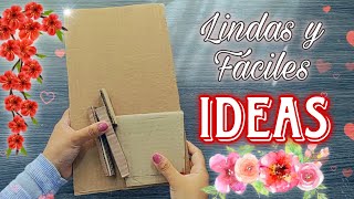 ❣️ 4 Hermosas Ideas Para Decorar tú hogar / Manualidades Reciclada para decorar y organizar / DIY