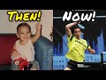 30 table tennis professionals  then and now  can you guess them all