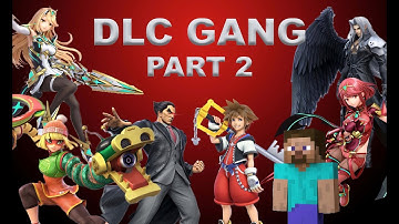 DLC GANG part 2 (Min min, Steve, Sephiroth, Pyra, Mythra, Kazuya, Sora)
