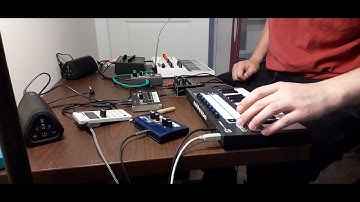 Small synth jam // Korg NTS-1, PO-12 Rhythm drum machine, Korg Monotron Duo, Arturia Microfreak
