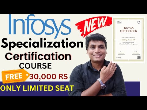 Infosys Specializations Courses Free Only For Limited Users | Certifications partnership Coursera
