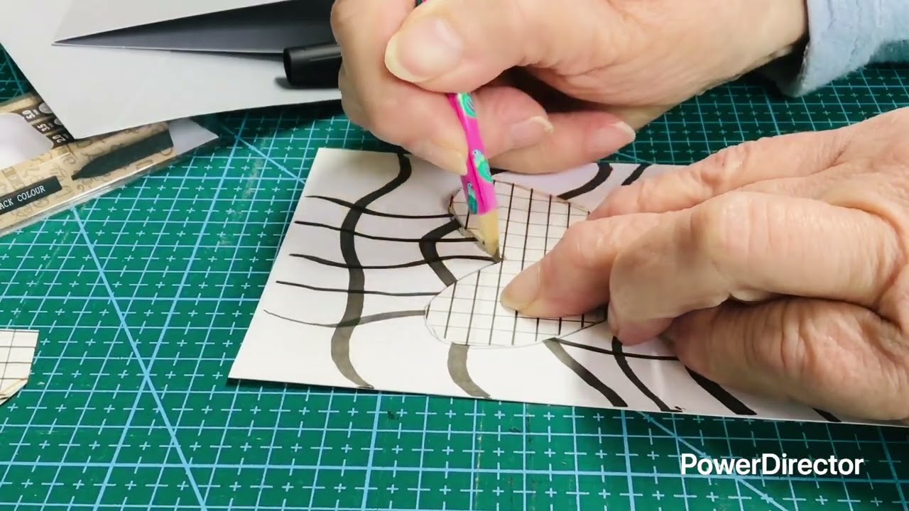 Male mit mir eine Valentinskarte , einfach, aber herzlich ! #valentinesday #herz #zentangle