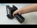 Humjihiro 50mm large character handheld inkjet printer 2 colors number logo QR code printing machine