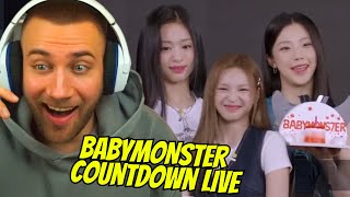 HAPPY DEBUT!!! BABYMONSTER DEBUT COUNTDOWN SPECIAL LIVE - REACTION