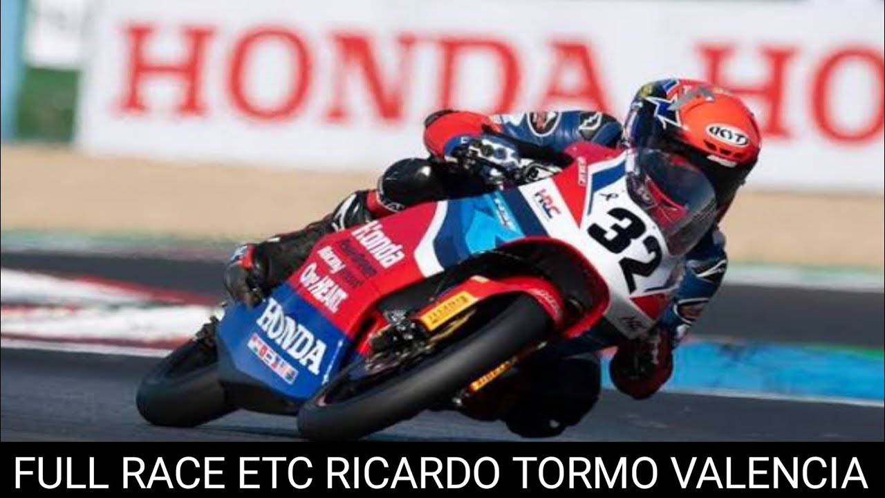 FULL RACE ETC SIRKUIT RICARDO TORMO VALENCIA 'Kiandra Ramadhipa Crash Di Dua Lap Terakhir'