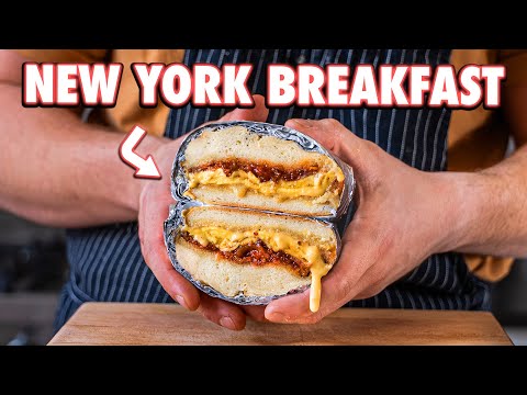Authentic New York Bacon Egg and Cheese At Home