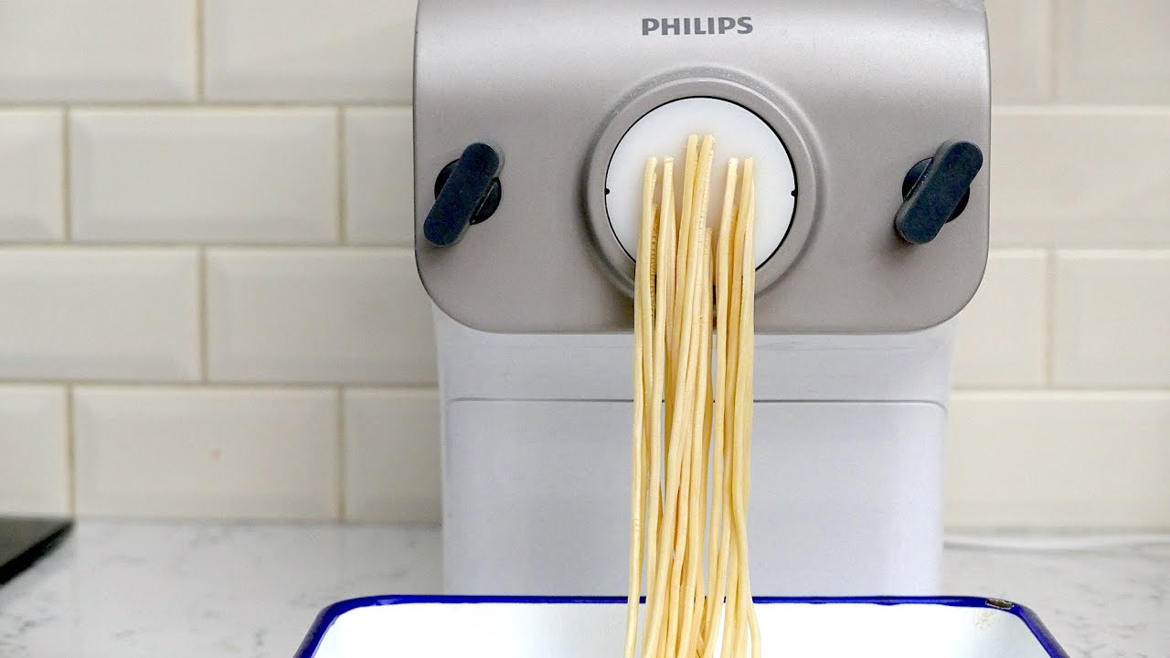 complexiteit Pickering onderschrift Udon with Philips Pasta Maker | wa's Kitchen - YouTube