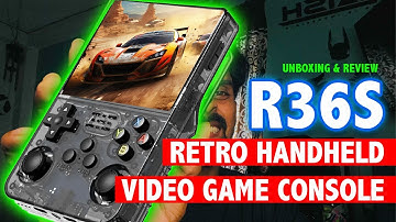 මේකනම් පට්ට 😍 R36S Retro Handheld Video Game Console!