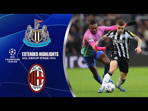 Newcastle United vs. AC Milan: Extended Highlights | UCL Group Stage MD 6 | CBS Sports Golazo