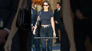Kendall Jenner’s Simple Style Goes Viral Again😱#KendallJenner #ModelStyle