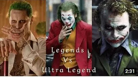 Jared Leto Vs Joaquin Phoenix Vs Heath Ledger Jokers Attitude   Jokers Vs Joker