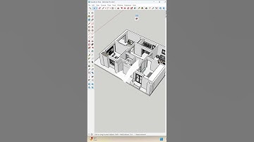 ✅Easy way to fix wrong face in Sketchup #cad #youtubeshorts  #viralvideo #new #designer #sketchup
