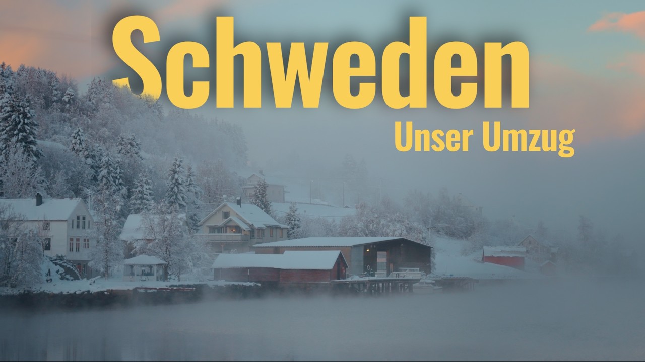 Winter in Skandinavien | Unser Alltag im Norden & der Weg nach Schweden