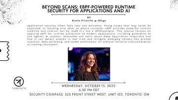 Beyond Scans: eBPF-Powered Runtime Security for Applications and AI