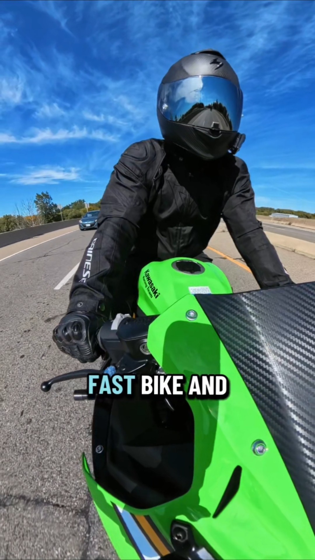 I gotta start riding my ZX at its full potential. track days are