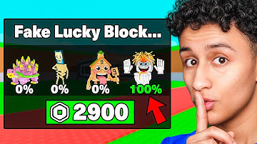 I Secretly Cheated in a Lucky Block Race!